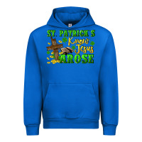 Cobalt St. Patrick's know Jesus arose Urban Hoodie - CowGirlArtShop