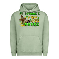 Pigment Oil Green St. Patrick's know Jesus arose Urban Hoodie - CowGirlArtShop
