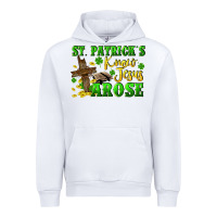 White St. Patrick's know Jesus arose Urban Hoodie - CowGirlArtShop
