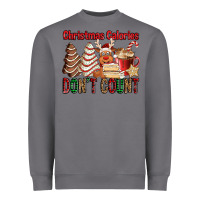 Storm Christmas Calories don't count Christmas tree cake Heavyweight Sweatshirt - Jasminsmagicworld