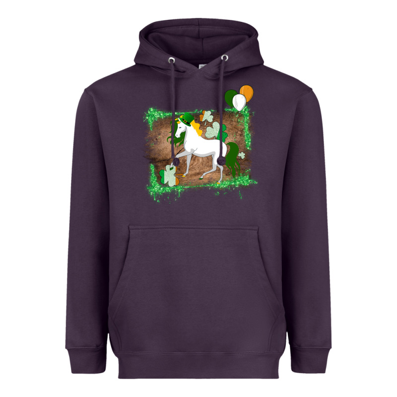 Unicorn Dabbing With Shamrock For St. Patricks Day Heavyweight Hoodie by Bettercallsaul | Teevron