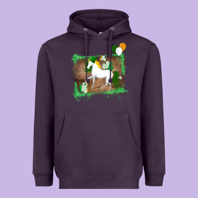 Unicorn Dabbing With Shamrock For St. Patricks Day Heavyweight Hoodie Designed By Bettercallsaul
