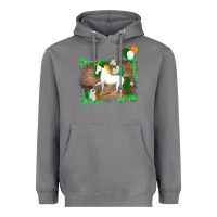Storm Unicorn Dabbing with Shamrock for St. Patricks Day Heavyweight Hoodie - Bettercallsaul
