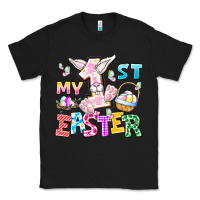 Black My 1st Easter Classic Tee - CowhideDigitalArt
