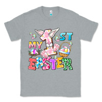 Heather Grey My 1st Easter Classic Tee - CowhideDigitalArt