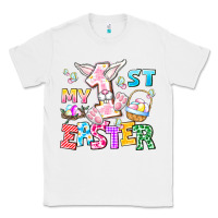 White My 1st Easter Classic Tee - CowhideDigitalArt