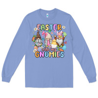 Colony Blue easter  with my gnomies Long Sleeve Tee - MaliasSmallBusiness