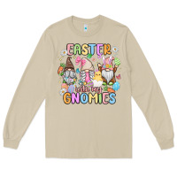 Mushroom easter  with my gnomies Long Sleeve Tee - MaliasSmallBusiness