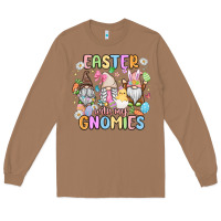 Toasted Coconut easter  with my gnomies Long Sleeve Tee - MaliasSmallBusiness