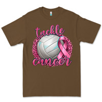 Cacao Tackle Cancer Volleyball Premium Tee - texasbilliewilder
