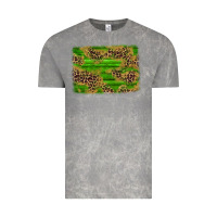 Cloud Rock western leopard distressed background Vintage Tee - AdoDesignShop