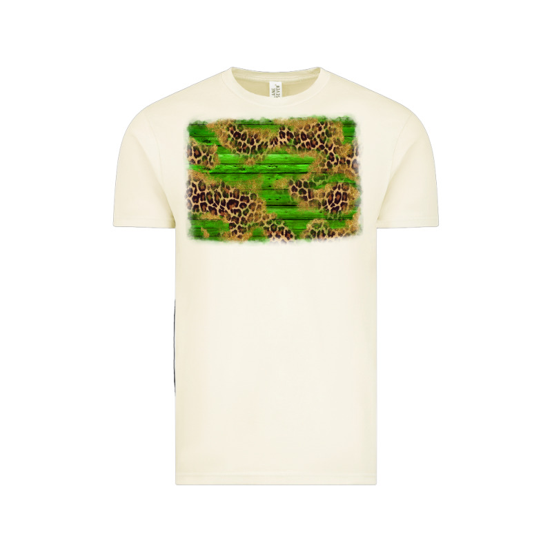 Western Leopard Distressed Background Vintage Tee by AdoDesignShop | Teevron