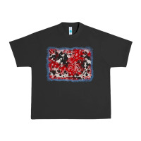 Pigment Black bandana cowhide denim background Urban Heavy Tee - AdoDesignShop