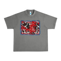 Tornado bandana cowhide denim background Urban Heavy Tee - AdoDesignShop