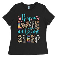 Black if you love me let me sleep Ladies Tee - Zillion Design Studio