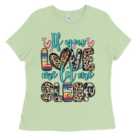 Matcha if you love me let me sleep Ladies Tee - Zillion Design Studio