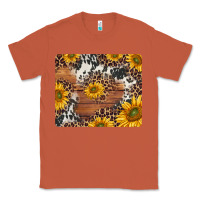 Copper sunflowers cowhide leopard mousepad Classic Tee - Jasminsmagicworld