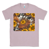 Lilac sunflowers cowhide leopard mousepad Classic Tee - Jasminsmagicworld