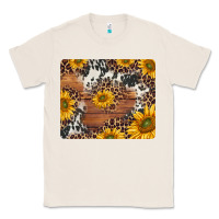 Natural sunflowers cowhide leopard mousepad Classic Tee - Jasminsmagicworld