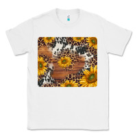 White sunflowers cowhide leopard mousepad Classic Tee - Jasminsmagicworld