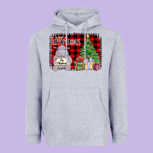 I Want Hippopotamus For Christmas Heavyweight Hoodie Designed By Bettercallsaul