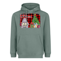 Sage I Want Hippopotamus For Christmas Heavyweight Hoodie - Bettercallsaul