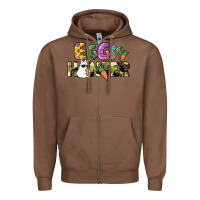 Chestnut Egg hunter Zipper Hoodie - NancyCooperArtShop