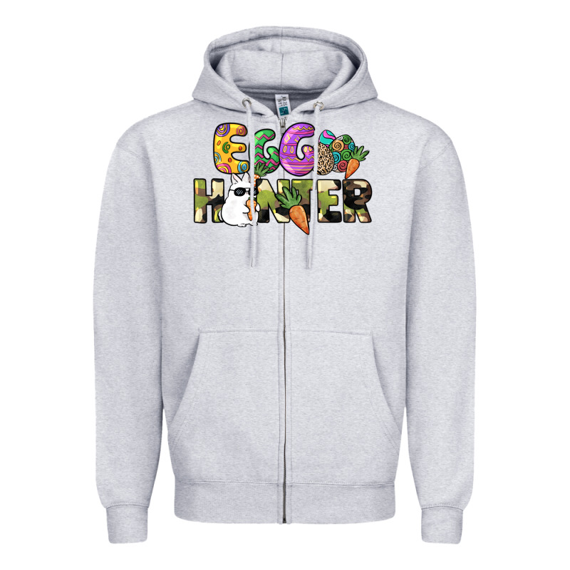 Egg Hunter Zipper Hoodie by NancyCooperArtShop | Teevron
