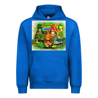 Cobalt St. Patrick's Day gnomies with truck tumbler Urban Hoodie - HowdyJamesFarm