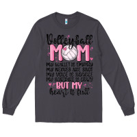Smoke volleyball mom Long Sleeve Tee - MaliasSmallBusiness
