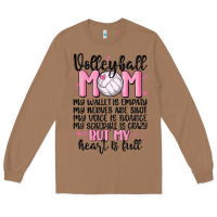 Toasted Coconut volleyball mom Long Sleeve Tee - MaliasSmallBusiness