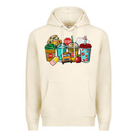 Tofu school bus driver coffee cups Premium Hoodie - NancyCooperArtShop