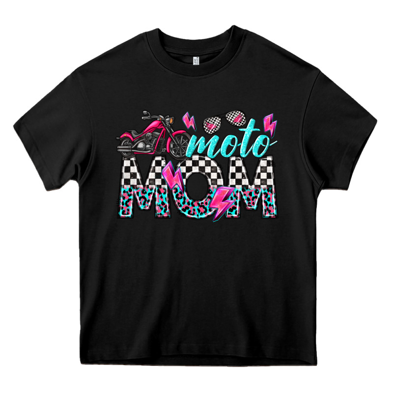 Moto Mom Heavy Core Tee by texasbilliewilder | Teevron