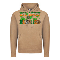 Not Lucky Just Blessed Vintage Hoodie | Teevron