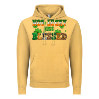 Vintage Mustard not lucky just blessed Vintage Hoodie - AdoDesignShop