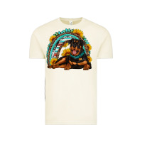Vintage Arctic Rottweiler  rainbow Vintage Tee - Artiststas