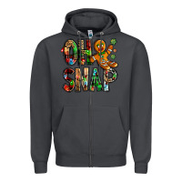 Smoke Oh snap Christmas Zipper Hoodie - NancyCooperArtShop