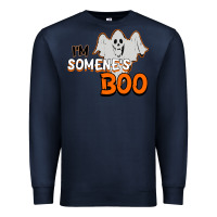 Navy I'm Someone's Boo Halloween Premium Sweatshirt - Bettercallsaul