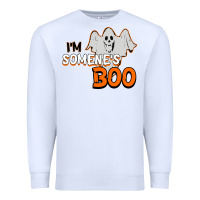 White I'm Someone's Boo Halloween Premium Sweatshirt - Bettercallsaul