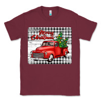 Burgundy merry christmas mousepad Classic Tee - Jasminsmagicworld
