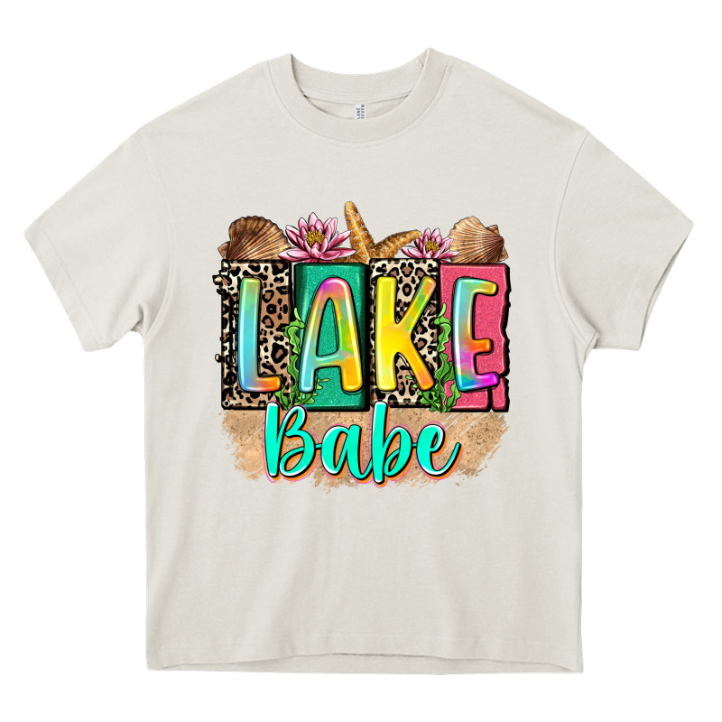 Lake Babe Heavy Core Tee by Zillion Design Studio | Teevron