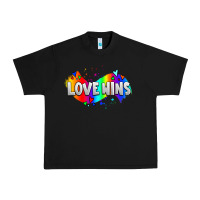 Black love wins pride lgbtq Urban Heavy Tee - AdoDesignShop