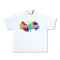 White love wins pride lgbtq Urban Heavy Tee - AdoDesignShop