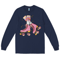 Navy skate Long Sleeve Tee - MaliasSmallBusiness