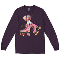 Plum skate Long Sleeve Tee - MaliasSmallBusiness
