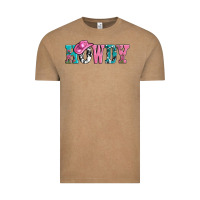 Vintage Coffee valentines day howdy and heart gift Vintage Tee - AdoDesignShop