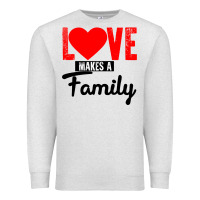 Oatmeal Heather family love Premium Sweatshirt - Bettercallsaul