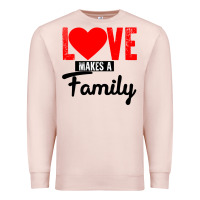 Pale Pink family love Premium Sweatshirt - Bettercallsaul