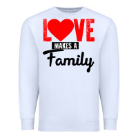 White family love Premium Sweatshirt - Bettercallsaul