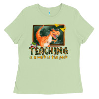 Matcha teaching is a walk in the park Ladies Tee - texasbilliewilder